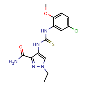 Chemical structure of BRD-9424 , CAS 957485-64-2, AChemBlock U127756