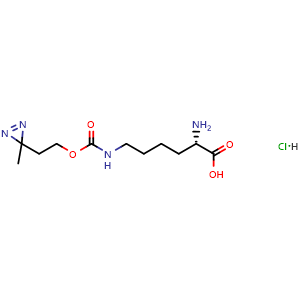 N6-((2-(3-methyl-3H-diazirin-3-yl)ethoxy)carbonyl)-L-lysine hydrochloride