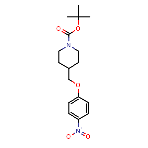 tert-Butyl 4-((4-nitrophenoxy)methyl)piperidine-1-carboxylate