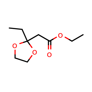 Ethyl 2-(2-ethyl-1,3-dioxolan-2-yl)acetate