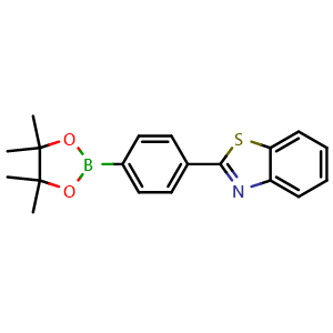 2-(4-(4,4,5,5-Tetramethyl-1,3,2-dioxaborolan-2-yl)phenyl)benzo[d]thiazole