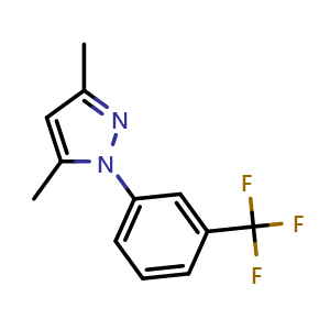 3,5-Dimethyl-1-(3-(trifluoromethyl)phenyl)-1H-pyrazole
