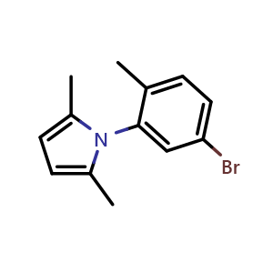1-(5-Bromo-2-methylphenyl)-2,5-dimethyl-1H-pyrrole