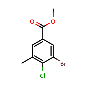 Methyl 3-bromo-4-chloro-5-methylbenzoate