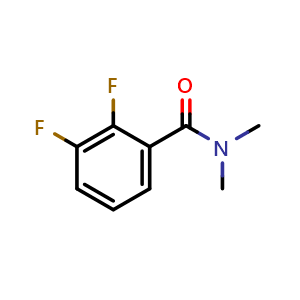 Chemical structure of 2,3-difluoro-N,N-dimethylbenzamide , CAS 1250280-48-8, AChemBlock U128075