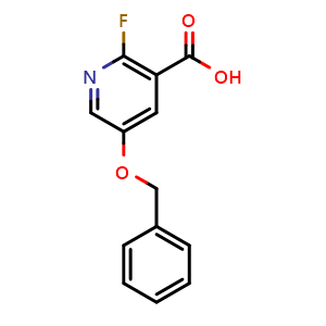 5-(Benzyloxy)-2-fluoronicotinic acid