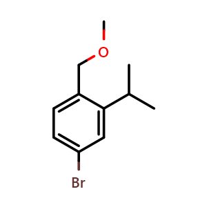 4-Bromo-1-(methoxymethyl)-2-(propan-2-yl)benzene