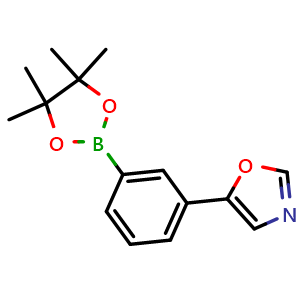 5-(3-(4,4,5,5-Tetramethyl-1,3,2-dioxaborolan-2-yl)phenyl)oxazole