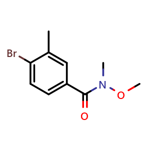 4-Bromo-N-methoxy-N,3-dimethylbenzamide