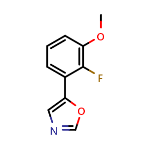 5-(2-fluoro-3-methoxyphenyl)oxazole