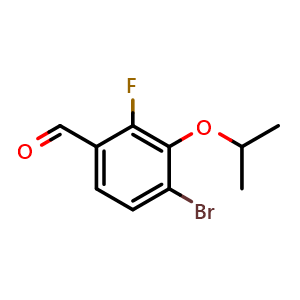 4-Bromo-2-fluoro-3-isopropoxybenzaldehyde