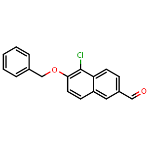 6-(Benzyloxy)-5-chloro-2-naphthaldehyde