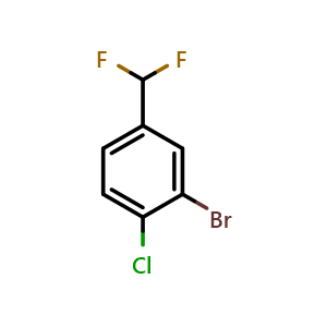 2-Bromo-1-chloro-4-(difluoromethyl)benzene