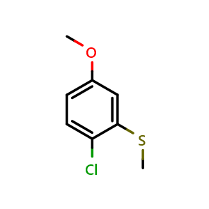 (2-Chloro-5-methoxyphenyl)(methyl)sulfane