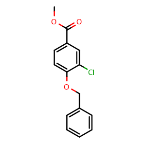 4-Benzyloxy-3-chlorobenzoic acid methyl ester
