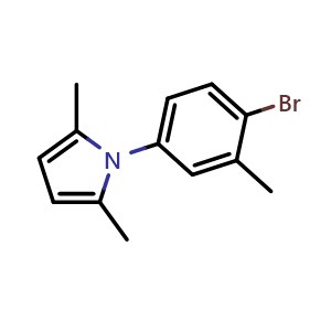 1-(4-Bromo-3-methylphenyl)-2,5-dimethyl-1H-pyrrole