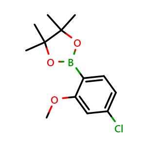 2-(4-Chloro-2-methoxyphenyl)-4,4,5,5-tetramethyl-1,3,2-dioxaborolane