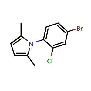 1-(4-Bromo-2-chlorophenyl)-2,5-dimethyl-1H-pyrrole