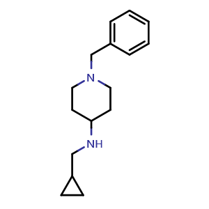 1-benzyl-N-(cyclopropylmethyl)piperidin-4-amine