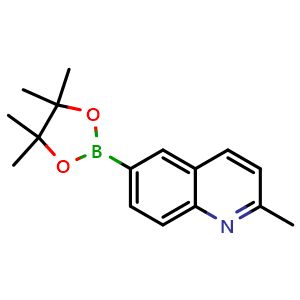 2-methyl-6-(4,4,5,5-tetramethyl-1,3,2-dioxaborolan-2-yl)quinoline
