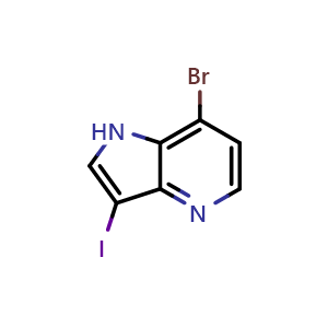 7-bromo-3-iodo-1H-pyrrolo[3,2-b]pyridine