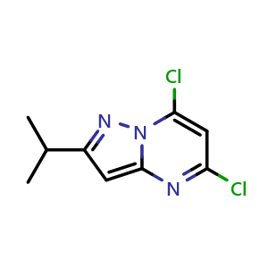 5,7-dichloro-2-isopropylpyrazolo[1,5-a]pyrimidine