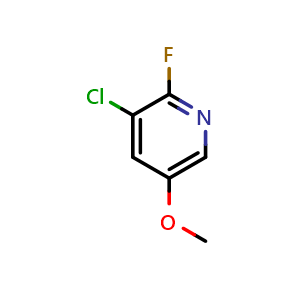 3-chloro-2-fluoro-5-methoxypyridine
