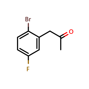 1-(2-bromo-5-fluorophenyl)propan-2-one