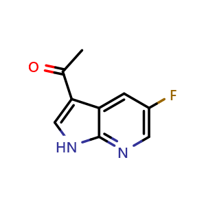 1-(5-fluoro-1H-pyrrolo[2,3-b]pyridin-3-yl)ethan-1-one