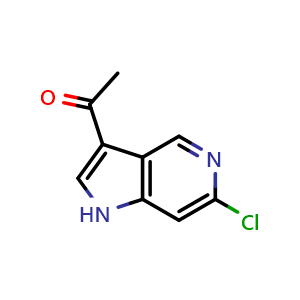 1-(6-chloro-1H-pyrrolo[3,2-c]pyridin-3-yl)ethan-1-one