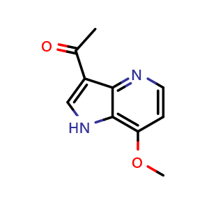 1-(7-methoxy-1H-pyrrolo[3,2-b]pyridin-3-yl)ethan-1-one