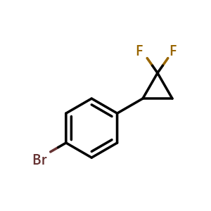 1-bromo-4-(2,2-difluorocyclopropyl)benzene