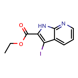 ethyl 3-iodo-1H-pyrrolo[2,3-b]pyridine-2-carboxylate