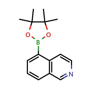 5-(4,4,5,5-tetramethyl-1,3,2-dioxaborolan-2-yl)isoquinoline