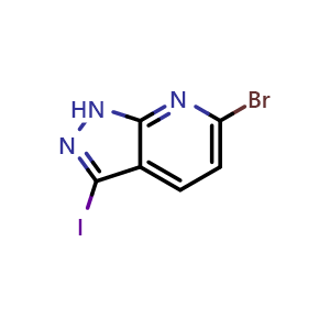 6-bromo-3-iodo-1H-pyrazolo[3,4-b]pyridine