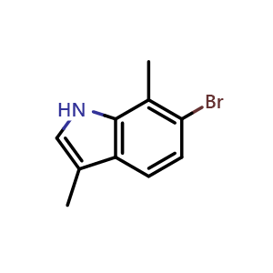 6-bromo-3,7-dimethyl-1H-indole