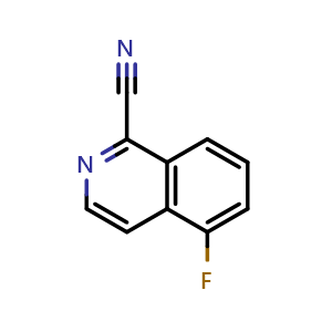 5-fluoroisoquinoline-1-carbonitrile