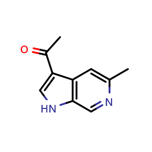 1-(5-methyl-1H-pyrrolo[2,3-c]pyridin-3-yl)ethan-1-one