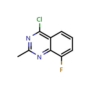 4-chloro-8-fluoro-2-methylquinazoline