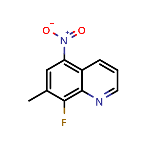 8-fluoro-7-methyl-5-nitroquinoline