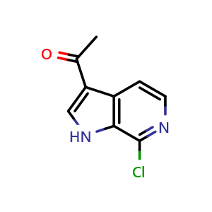 1-(7-chloro-1H-pyrrolo[2,3-c]pyridin-3-yl)ethan-1-one
