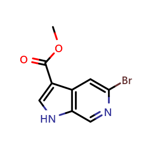 methyl 5-bromo-1H-pyrrolo[2,3-c]pyridine-3-carboxylate