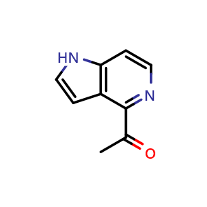 1-(1H-pyrrolo[3,2-c]pyridin-4-yl)ethan-1-one