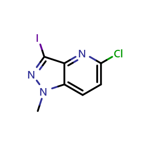 5-chloro-3-iodo-1-methyl-1H-pyrazolo[4,3-b]pyridine