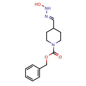 Phenylmethyl 4-[(hydroxyamino)iminomethyl]-1-piperidinecarboxylate