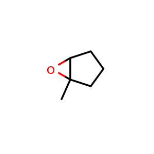 Chemical structure of 1-methyl-6-oxabicyclo[3.1.0]hexane , CAS 16240-42-9, AChemBlock U130016