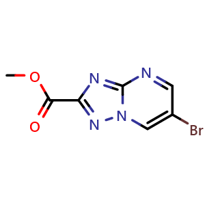 methyl 6-bromo-[1,2,4]triazolo[1,5-a]pyrimidine-2-carboxylate