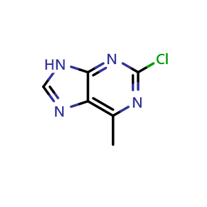 2-chloro-6-methyl-9H-purine