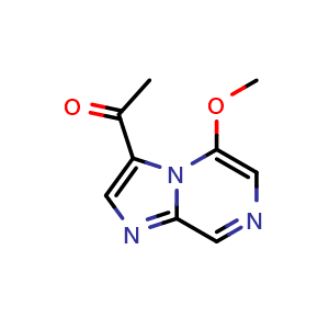 1-(5-methoxyimidazo[1,2-a]pyrazin-3-yl)ethan-1-one