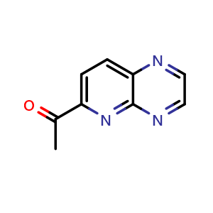 1-(pyrido[2,3-b]pyrazin-6-yl)ethan-1-one